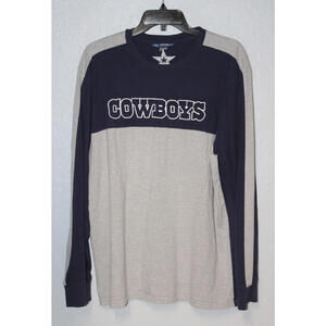 Dallas Cowboys Sewn Embroidered L/S Shirt Men XL - Authentic Dallas Cowboys